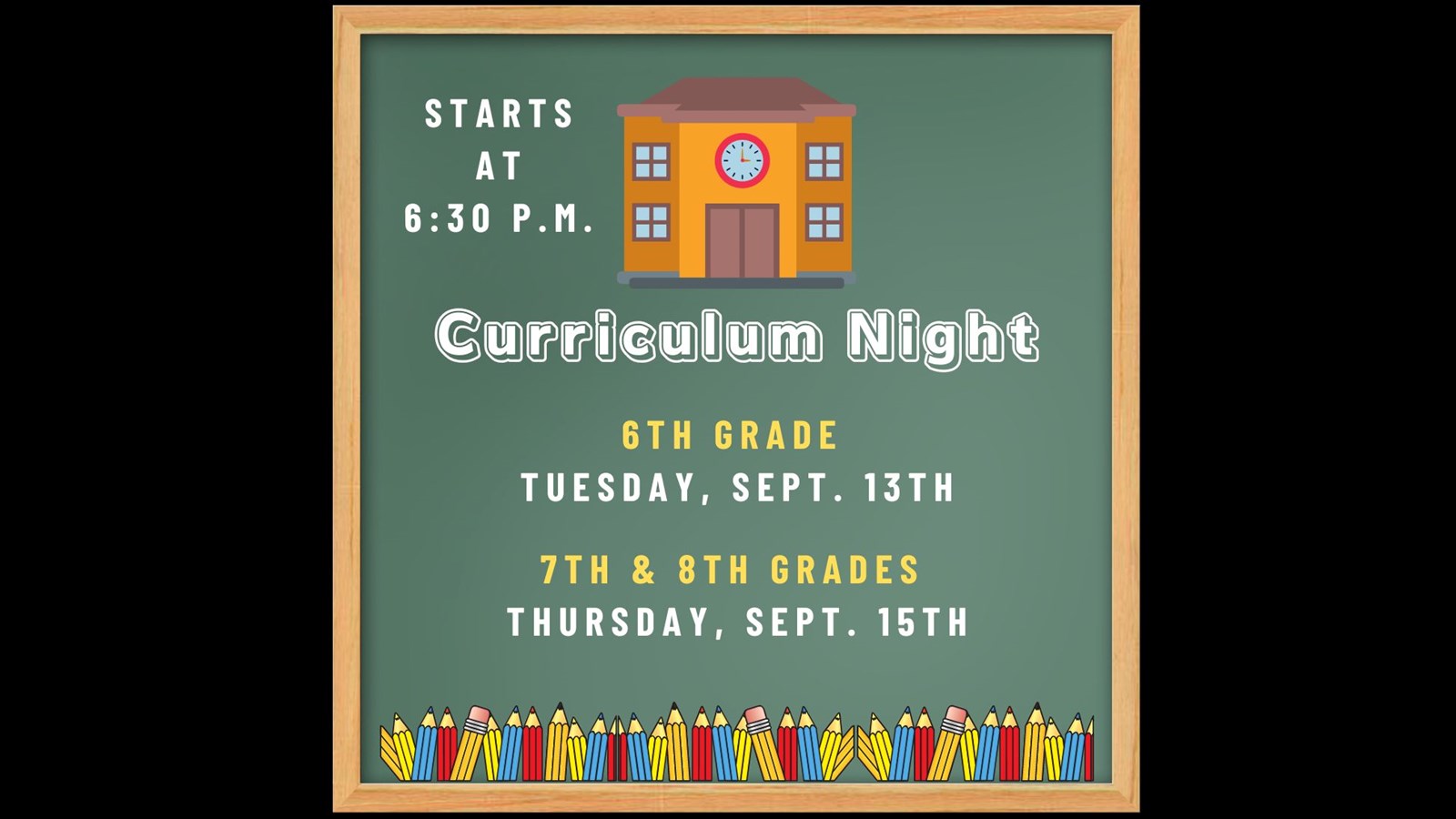 Curriculum Night